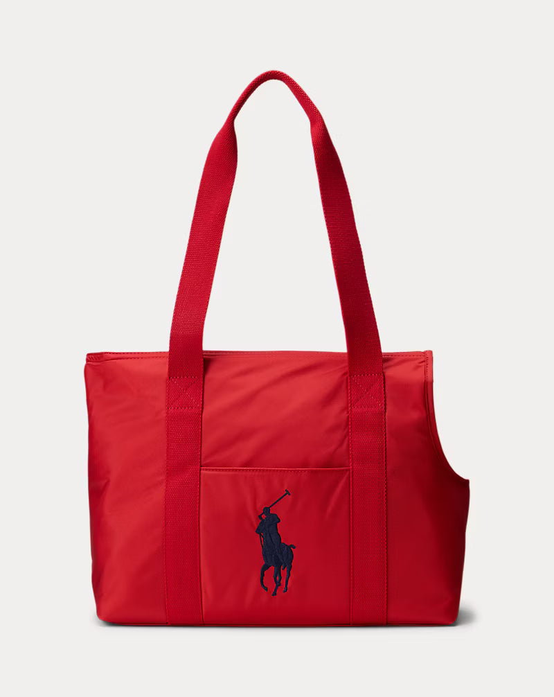 Polo Ralph Lauren Dog Woven Tote (Fashion)