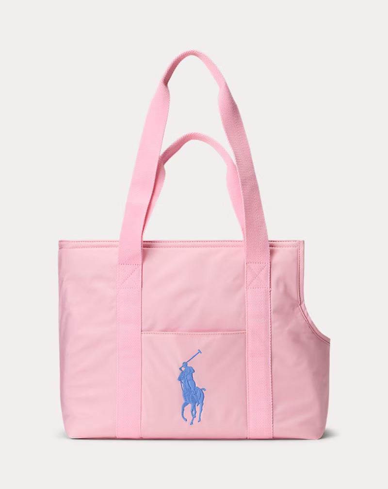 Polo Ralph Lauren Dog Woven Tote (Fashion)