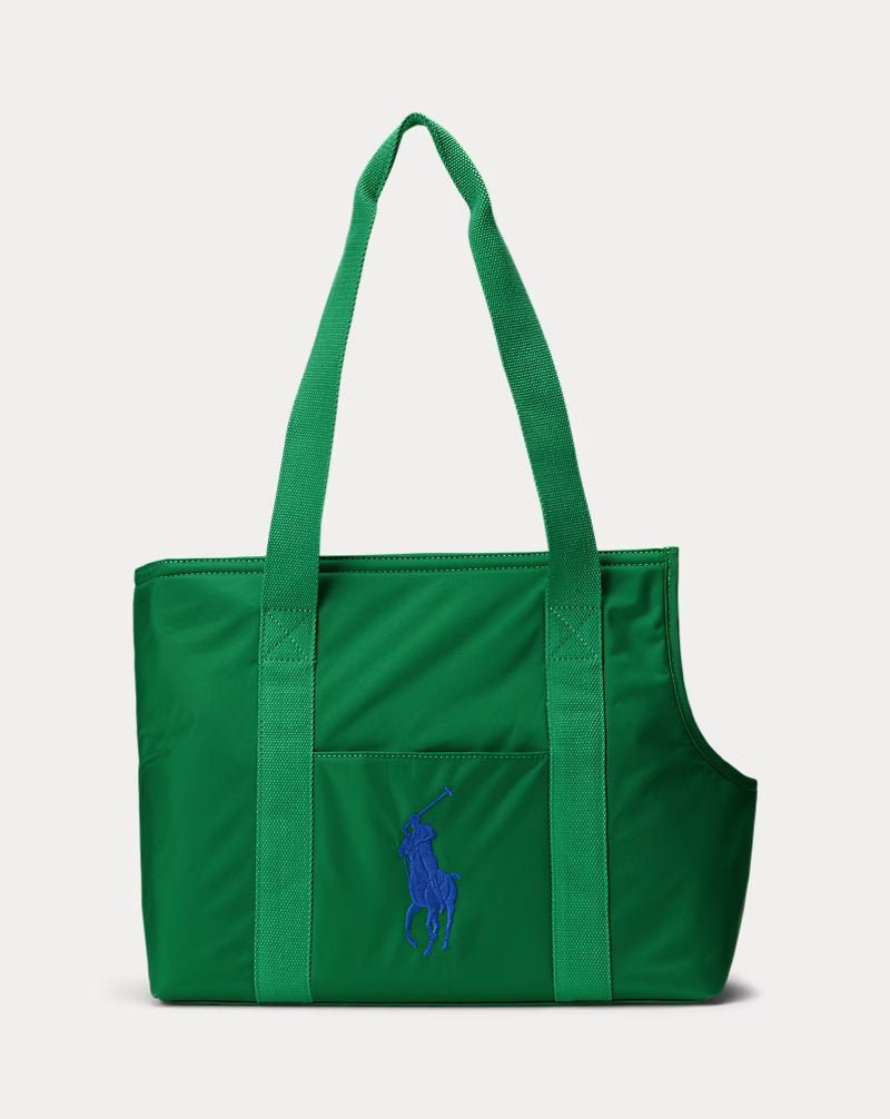 Polo Ralph Lauren Dog Woven Tote (Fashion)