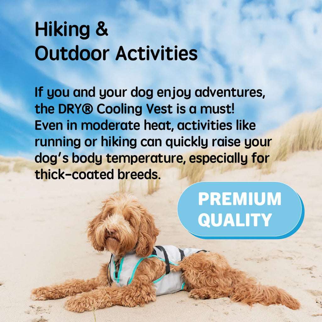 Suitical DRY Evaporative Cooling Vest for Dogs & Cats