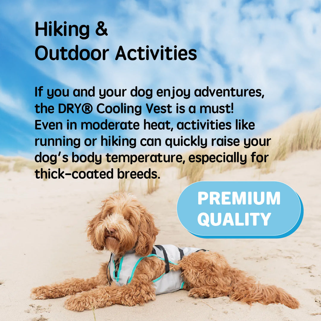Suitical DRY Evaporative Cooling Vest for Dogs & Cats