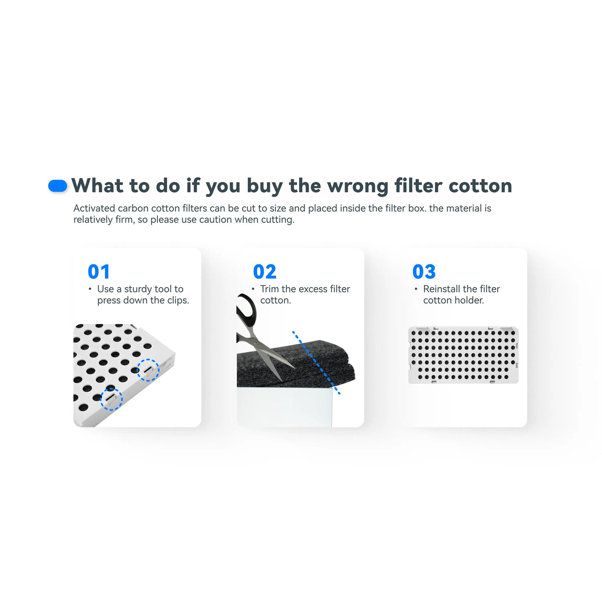 CATLINK Activated Carbon Cotton Filter for Scooper Luxury Pro / Young